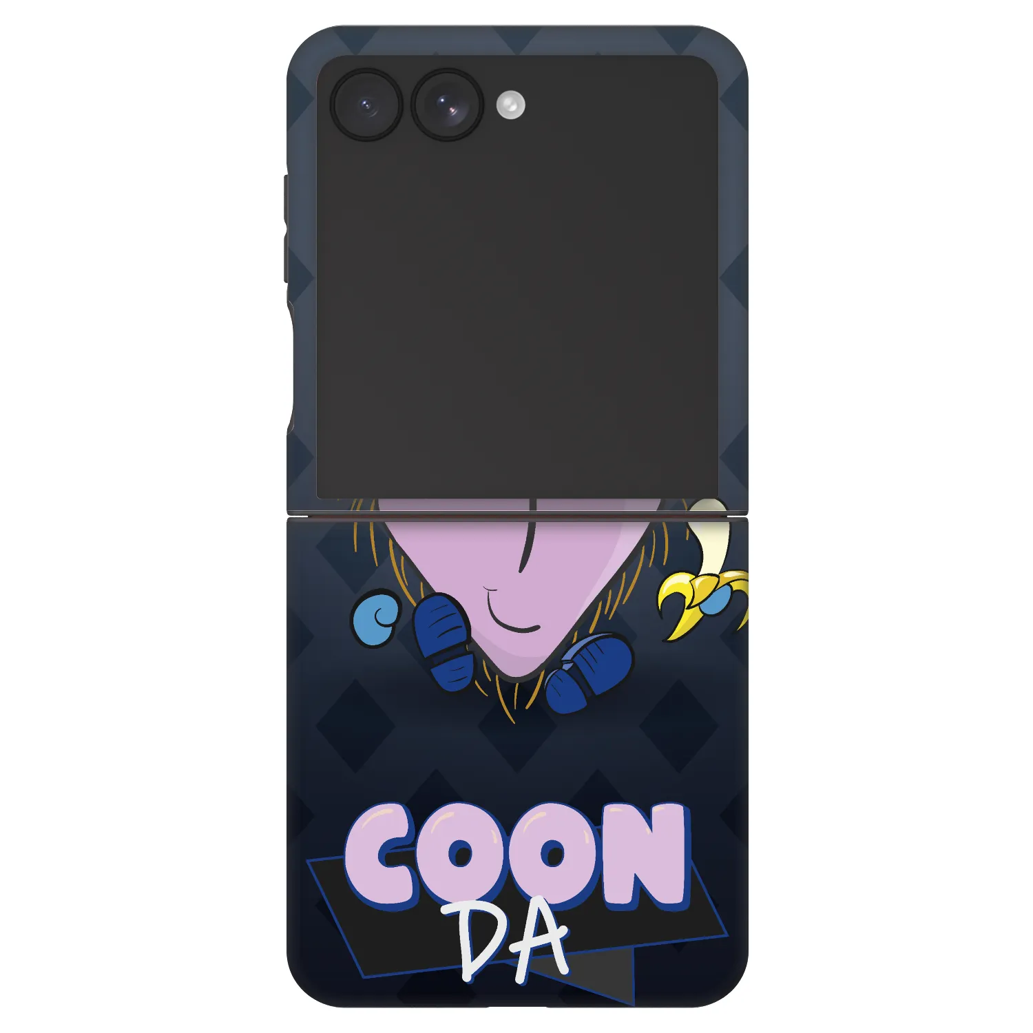 Picasee Fashion Case pro Samsung Galaxy Z Flip7 5G - COONDA chlupatka - tmavá