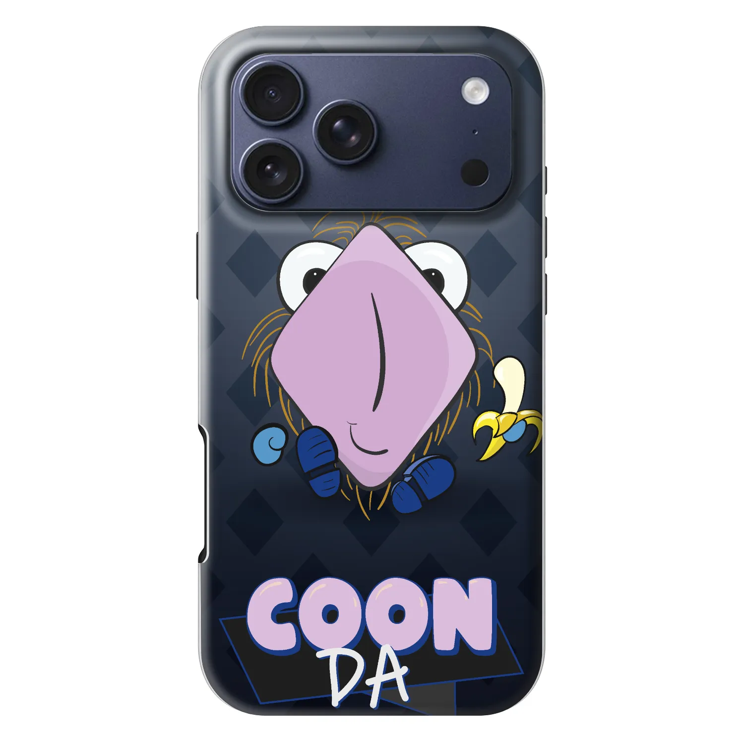 Picasee Fashion Case MagSafe Apple iPhone 18 Pro Max - COONDA chlupatka - tmavá