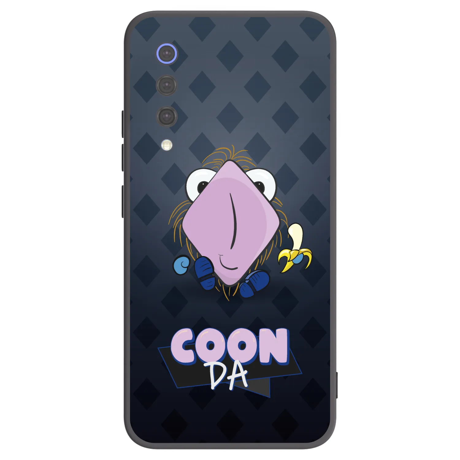 Picasee silikonový černý obal pro Xiaomi Mi 9 SE - COONDA chlupatka - tmavá
