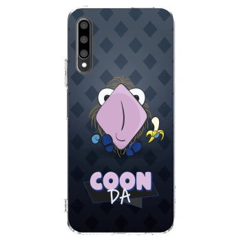 Picasee silikonový průhledný obal pro Honor 9X Pro - COONDA chlupatka - tmavá