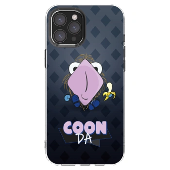 Picasee silikonový průhledný obal pro Apple iPhone 12 Pro Max - COONDA chlupatka - tmavá