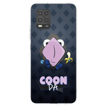 Picasee silikonový průhledný obal pro Xiaomi Mi 10 Lite - COONDA chlupatka - tmavá