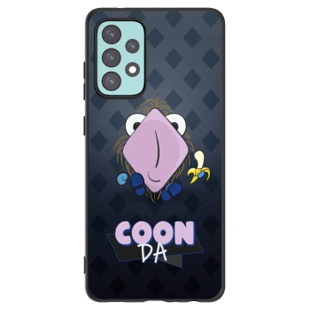 Picasee silikonový černý obal pro Samsung Galaxy A72 A725F - COONDA chlupatka - tmavá