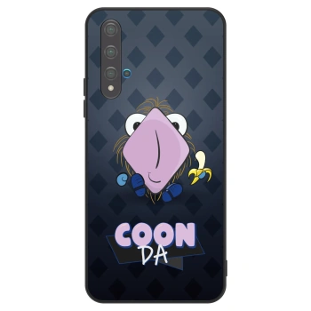 Obal pro Huawei Nova 5T - COONDA chlupatka - tmavá