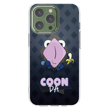 Picasee silikonový průhledný obal pro Apple iPhone 13 Pro - COONDA chlupatka - tmavá