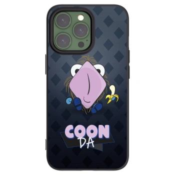 Picasee silikonový černý obal pro Apple iPhone 13 Pro - COONDA chlupatka - tmavá