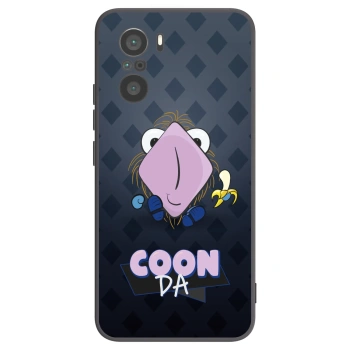 Picasee silikonový černý obal pro Xiaomi Poco F3 - COONDA chlupatka - tmavá