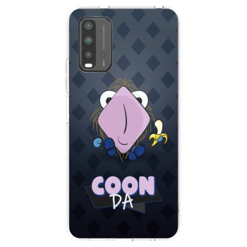 Picasee silikonový průhledný obal pro Xiaomi Redmi 9T - COONDA chlupatka - tmavá