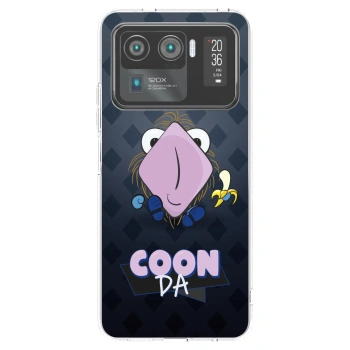 Picasee silikonový průhledný obal pro Xiaomi Mi 11 Ultra - COONDA chlupatka - tmavá