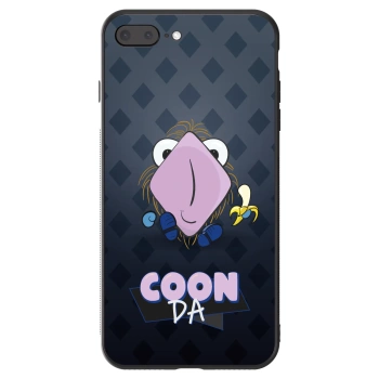 Obal pro Apple iPhone 8 Plus - COONDA chlupatka - tmavá