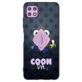 Picasee silikonový černý obal pro Samsung Galaxy A22 A226B 5G - COONDA chlupatka - tmavá