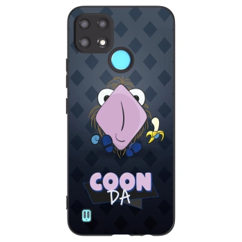Obal pro Realme C21 - COONDA chlupatka - tmavá