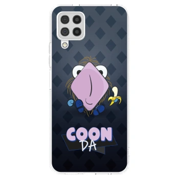 Picasee silikonový průhledný obal pro Samsung Galaxy A22 A225F 4G - COONDA chlupatka - tmavá