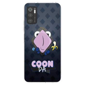 Picasee silikonový průhledný obal pro Xiaomi Poco M3 Pro 5G - COONDA chlupatka - tmavá