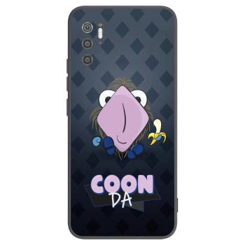 Picasee silikonový černý obal pro Xiaomi Poco M3 Pro 5G - COONDA chlupatka - tmavá