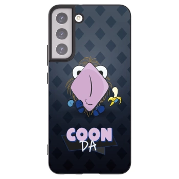 Picasee silikonový černý obal pro Samsung Galaxy S22+ 5G - COONDA chlupatka - tmavá