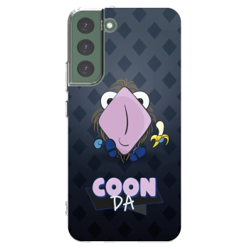 Picasee silikonový průhledný obal pro Samsung Galaxy S22+ 5G - COONDA chlupatka - tmavá