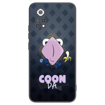 Picasee silikonový černý obal pro Xiaomi Poco X4 Pro 5G - COONDA chlupatka - tmavá