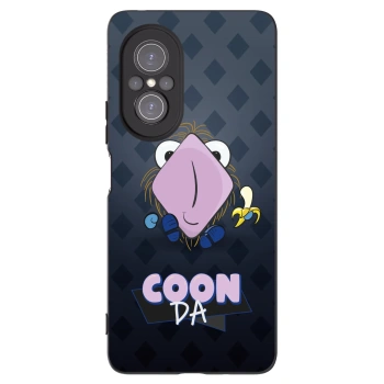 Picasee silikonový černý obal pro Huawei Nova 9 SE - COONDA chlupatka - tmavá