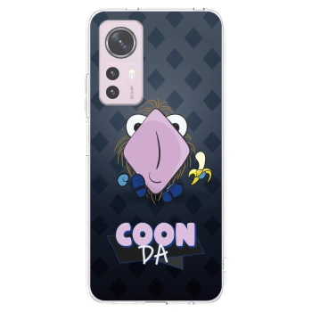 Picasee silikonový průhledný obal pro Xiaomi 12 - COONDA chlupatka - tmavá