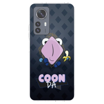 Picasee silikonový průhledný obal pro Xiaomi 12 Pro - COONDA chlupatka - tmavá
