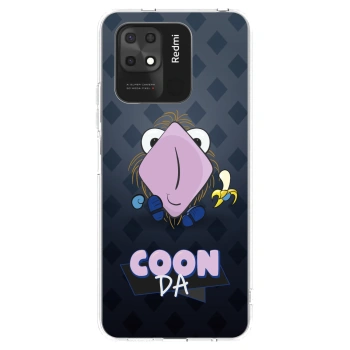 Picasee silikonový průhledný obal pro Xiaomi Redmi 10C - COONDA chlupatka - tmavá