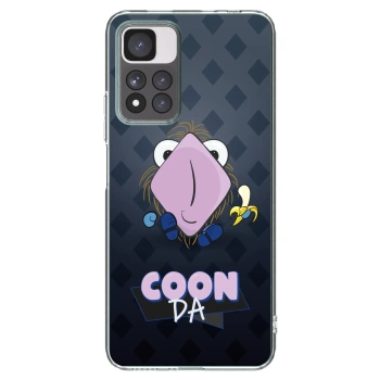 Picasee silikonový průhledný obal pro Xiaomi Redmi Note 11 Pro+ 5G - COONDA chlupatka - tmavá