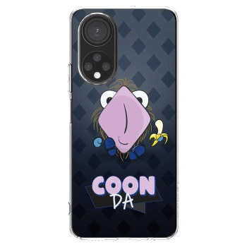 Picasee silikonový průhledný obal pro Honor X7 - COONDA chlupatka - tmavá