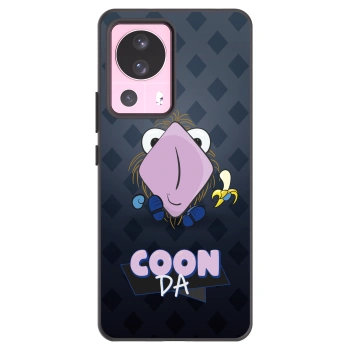 Picasee silikonový černý obal pro Xiaomi 13 Lite - COONDA chlupatka - tmavá