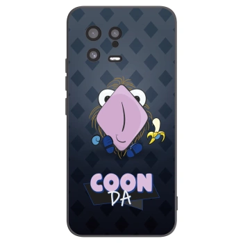 Picasee silikonový černý obal pro Xiaomi 13 - COONDA chlupatka - tmavá