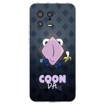 Picasee silikonový průhledný obal pro Xiaomi 13 - COONDA chlupatka - tmavá