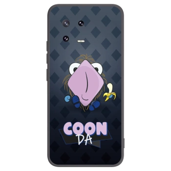 Picasee silikonový černý obal pro Xiaomi 13 Pro - COONDA chlupatka - tmavá
