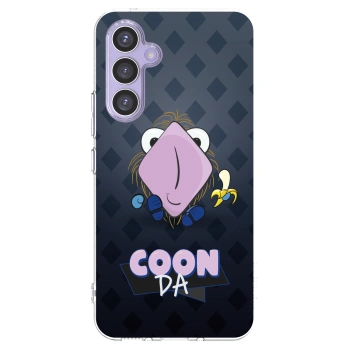 Picasee silikonový průhledný obal pro Samsung Galaxy A54 5G A546B - COONDA chlupatka - tmavá