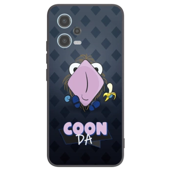 Picasee silikonový černý obal pro Xiaomi Redmi Note 12 5G - COONDA chlupatka - tmavá