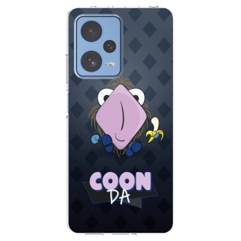 Picasee silikonový průhledný obal pro Xiaomi Redmi Note 12 Pro 5G - COONDA chlupatka - tmavá