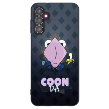 Picasee silikonový černý obal pro Samsung Galaxy A14 5G A146P - COONDA chlupatka - tmavá