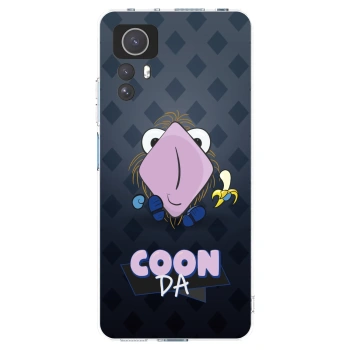 Picasee silikonový průhledný obal pro Xiaomi Redmi Note 12S - COONDA chlupatka - tmavá
