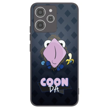 Picasee silikonový černý obal pro Xiaomi Redmi 12 4G - COONDA chlupatka - tmavá