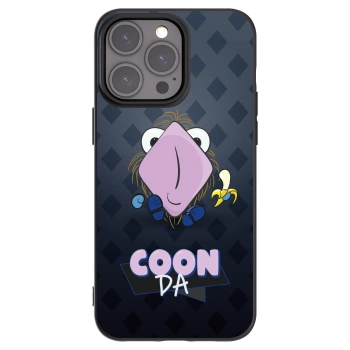 Picasee silikonový černý obal pro Apple iPhone 15 Pro Max - COONDA chlupatka - tmavá