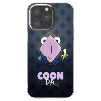 Picasee silikonový průhledný obal pro Apple iPhone 15 Pro Max - COONDA chlupatka - tmavá