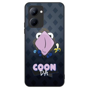 Obal pro Realme C33 (2023) - COONDA chlupatka - tmavá