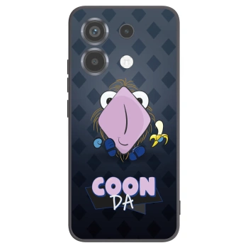 Picasee silikonový černý obal pro Xiaomi Poco X6 - COONDA chlupatka - tmavá