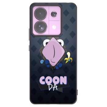 Picasee silikonový černý obal pro Xiaomi Redmi Note 13 Pro 5G - COONDA chlupatka - tmavá