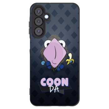 Picasee silikonový černý obal pro Samsung Galaxy A25 A256B 5G - COONDA chlupatka - tmavá