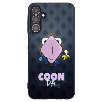 Picasee silikonový černý obal pro Samsung Galaxy A15 A155F 4G - COONDA chlupatka - tmavá