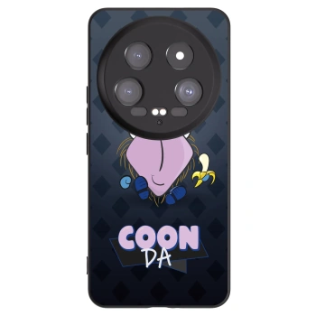 Picasee silikonový černý obal pro Xiaomi 14 Ultra - COONDA chlupatka - tmavá