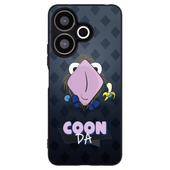 Picasee silikonový černý obal pro Xiaomi Redmi 13 4G - COONDA chlupatka - tmavá