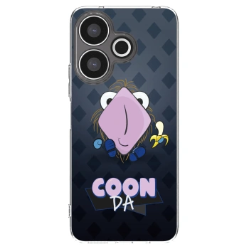 Picasee silikonový průhledný obal pro Xiaomi Redmi 13 4G - COONDA chlupatka - tmavá