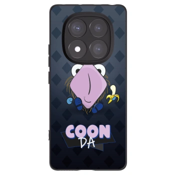 Picasee silikonový černý obal pro Xiaomi Redmi Note 14 Pro 5G - COONDA chlupatka - tmavá