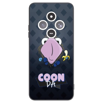 Picasee silikonový černý obal pro Xiaomi Redmi 14C - COONDA chlupatka - tmavá